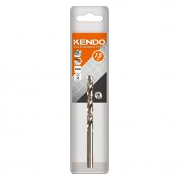KENDO-10207504-ดอกสว่านเจาะเหล็กสีเงิน-7-5-×-109mm